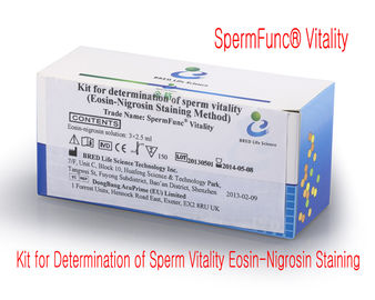 Diagnosi maschio di sterilità per la vitalità di valutazione dello sperma