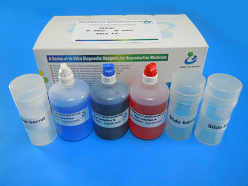 Kit di colorazione Diff Quik di semplice utilizzo per la morfologia degli spermatozoi 100 ml/kit